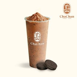 Thai tea Oreo frappe (ชาไทยโอริโอ้ปั่น)