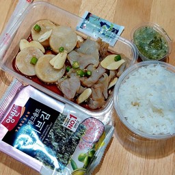 หอยเชลล์ พุน ครบชุดสาหร่าย