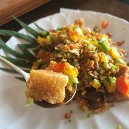 คั่วพริกเกลือหมูกรอบ