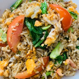 ข้าวผัดไข่ไม่ใส่เนื้อสัตว์