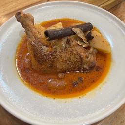 มัสมั่นไก่+โรตี โฮมเมด