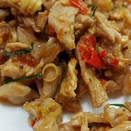 ข้าวราดหมูผัดตะไคร้