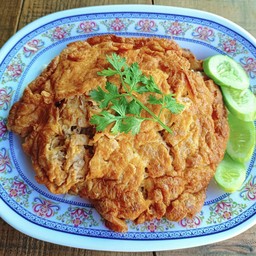 ข้าวหอมไข่เจียวหมูสับ