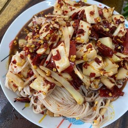 ตำยายเพลิง!!!ที่ไม่ใช่ยายเพลิงตำ ชุดพร้อมขนมจีน