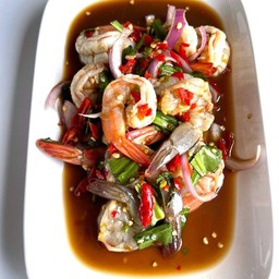 ยำกุ้งทูโทน