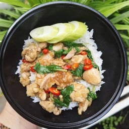 ข้าวกระเพราไก่