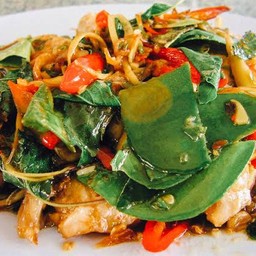 ผัดฉ่า ตะพาบ