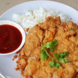 ข้าวไข่เจียวหมูสับ