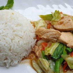 มั่งมี ขาหมู บะหมี่ขาหมู คลองหลวง