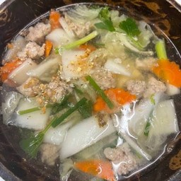 แกงจืดเต้าหู้หมูสับ