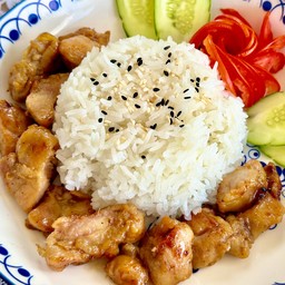 ข้าวไก่อบสมุนไพร