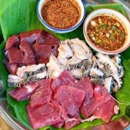สมบูรณ์เมี่ยงปลาเผา  ลาบ  ตามสั่ง ส้มตำ ยำ แจ้งวัฒนะซอย5