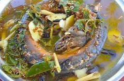 Eel Soup with Spicy Herbs