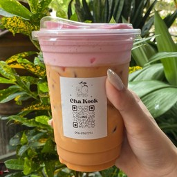 Thai tea X  Pink cheese
