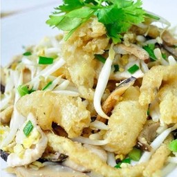 กะเพาะปลาผัดแห้ง