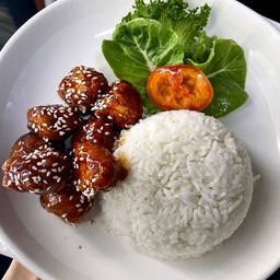 ข้าวไก่เกาหลี