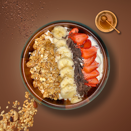 Chococrunch greek yogurt bowl