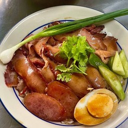 ข้าวหมูแดงล้วน