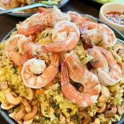 ข้าวผัดสัปะรดกุ้ง ( L )