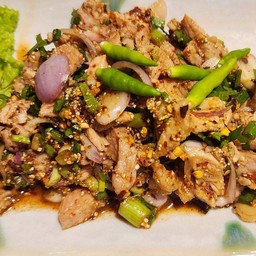 ก้อยคั่วหมู