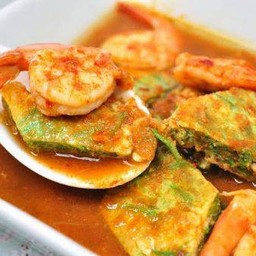 แกงส้มชะอมกุ้ง