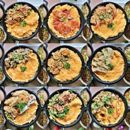 ข้าวไข่ข้นไก่กระเทียม