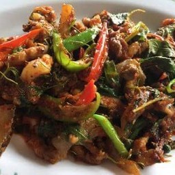 ผัดเผ็ด ตะพาบ