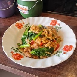 ชุดเส้นเล็กคั่วพริกสดหมู