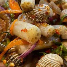 ตำไหลบัว/หอยแครง