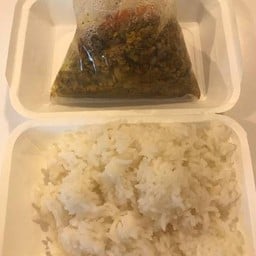 ข้าวคั่วกลิ้งหมู