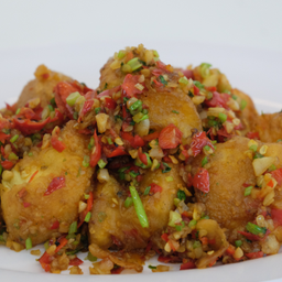 เต้าหู้ไข่คั่วพริกเกลือ