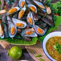 ลวกจิ้มหอยแมลงภู่ ไซส์M 2กล่อง