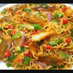 ยำมาม่าไก่ทอดเกาหลี