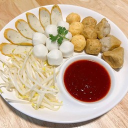 ลวกจิ้มลูกชิ้นรวม