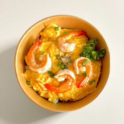 ข้าวไข่ข้น ทรงเครื่อง