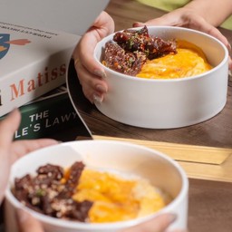 ไข่ข้นหมูทอดซอสแจ่ว