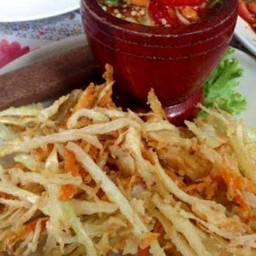 ส้มตำทอด