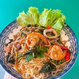 สปาเกตตี้ผัดขี้เมาทะเล