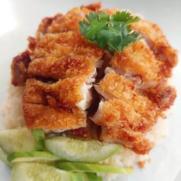 ข้าวมันไก่ทอด(ธรรมดา)