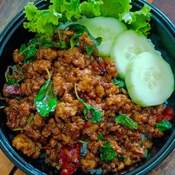 ข้าวกะเพราหมู