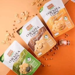 Moom maam ขนมข้าวเกรียบถั่วชิคพี