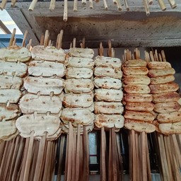 กล้วยปิ้งแบบกลาง 3 ชุด  แถมน้ำจิ้มฟรีทุกชุด