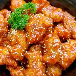 ข้าวไก่ทอดซอสเทอริยากิ
