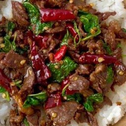 กะเพราเนื้อ/ราดข้าว