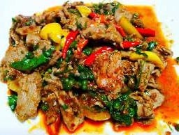 Spicy Stir Fried Deer