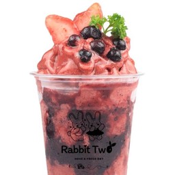 สตรอว์เบอร์รี่ บลูเบอร์รี่ สมูทตี้