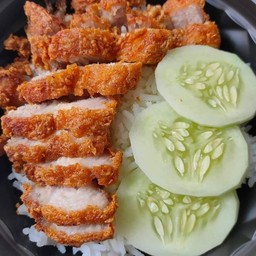 ข้าวหน้าหมูสามชั้น