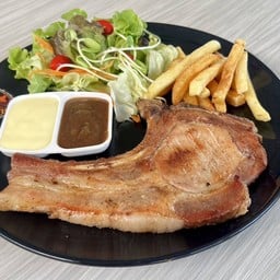 สเต็กหมูพอร์คชอพ