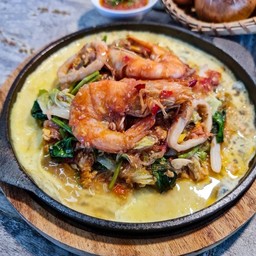 สุกี้แห้ง (ทะเล)