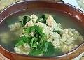 ต้มจืดใบโหระพา